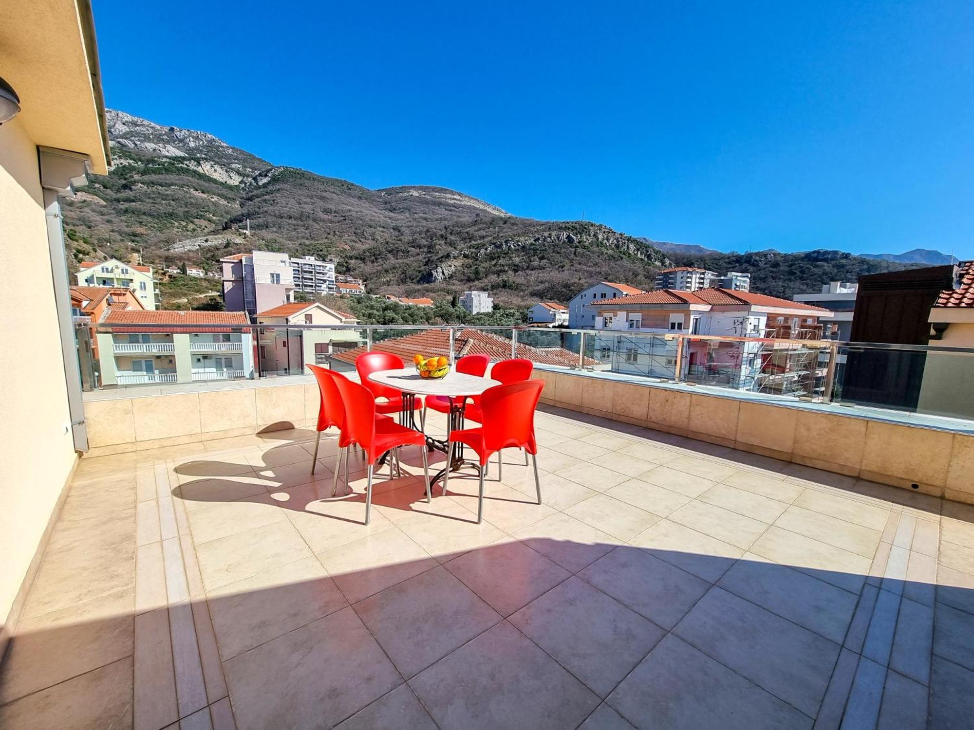 Adriatic Apartments Будва Экстерьер фото